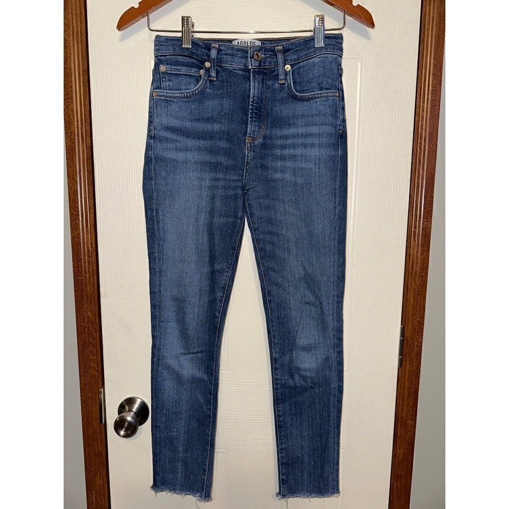 AGOLDE Sophie High Rise Skinny in Nerve Size 25‎